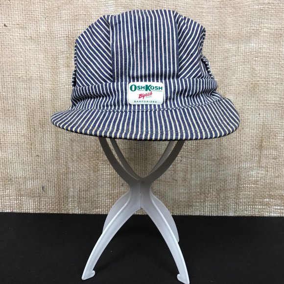 Vintage OshKosh B'gosh Sanforized Railroad Cap XS - Picture 1 of 8